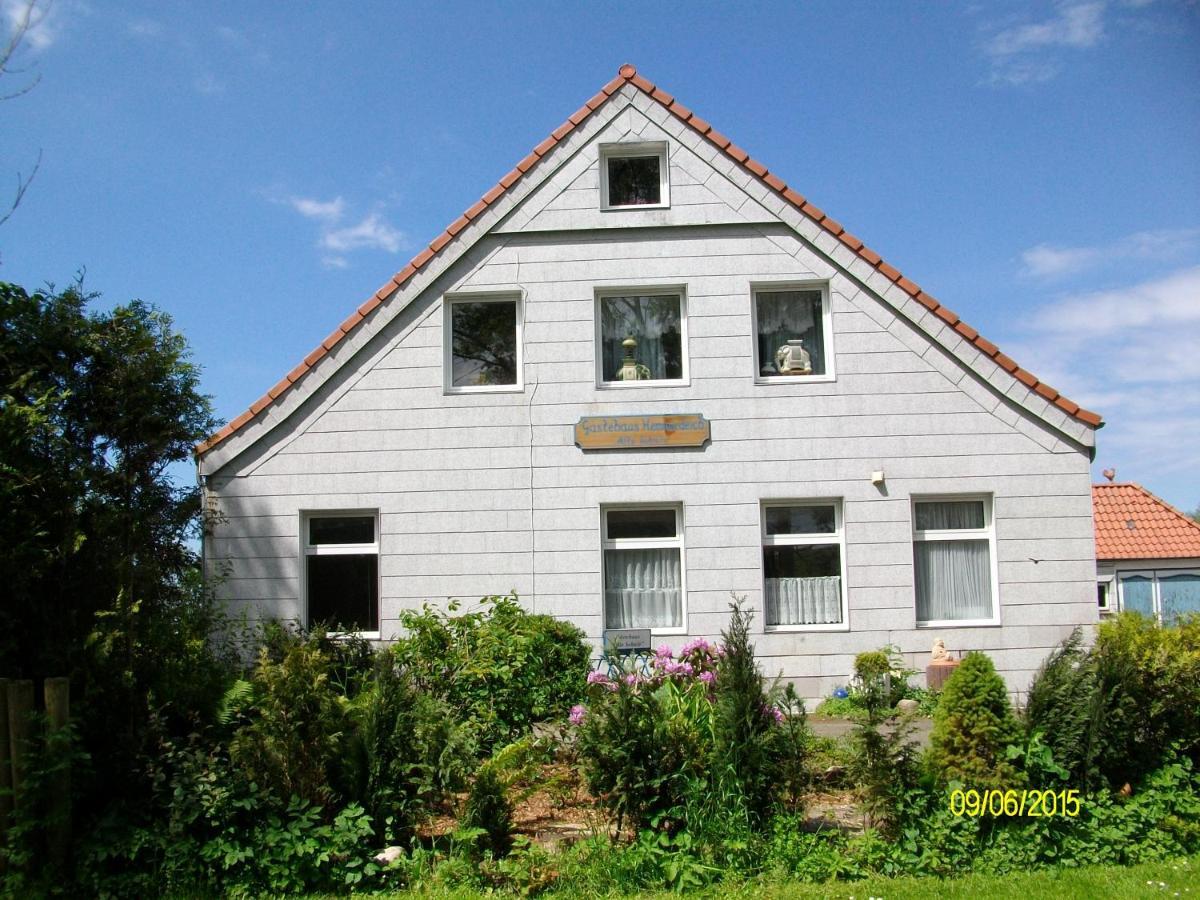 Gaestehaus Hemmerdeich-Alte Schule Oldenswort Exterior photo